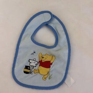 Winnie the Pooh Disney baby bib blue